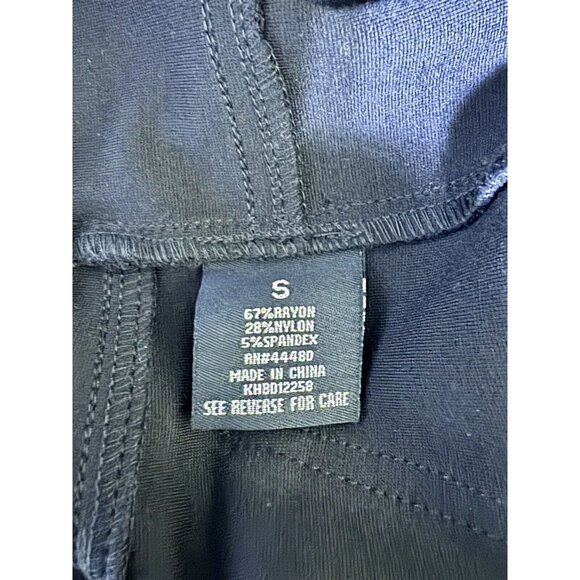 Tinseltown Black Bootcut Stretch Pants S - Picture 4 of 4